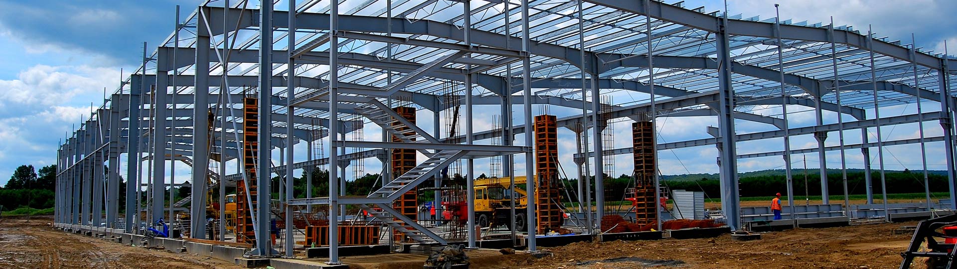 Weldon сталёвыя канструкцыі ацынкаваныя слупы